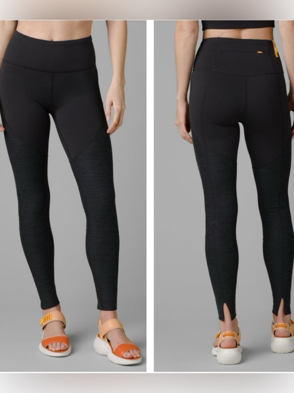 Sorel PrAna Hiking Workout yoga leggings Gray